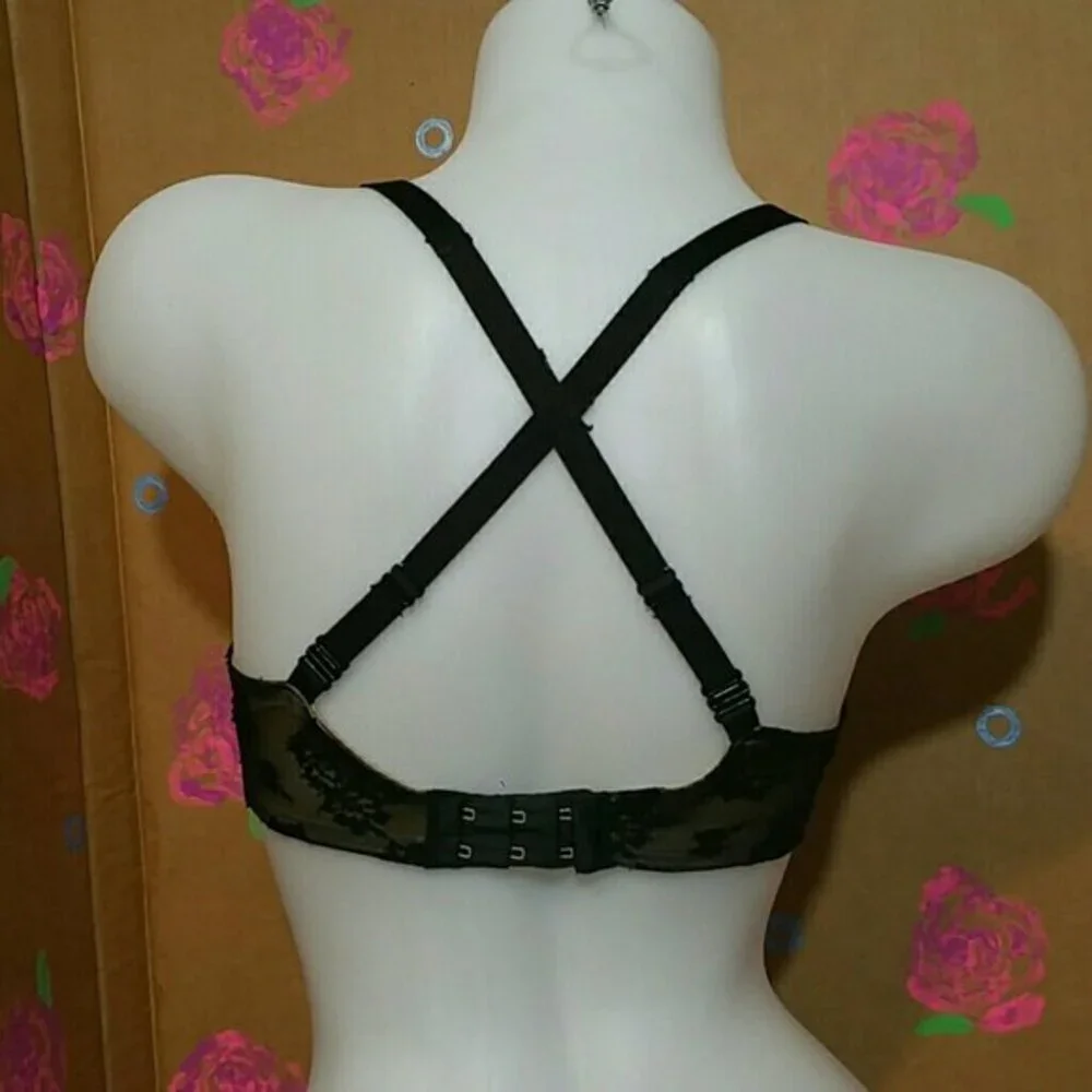 Maidenform Adjustable Black Bra 34D